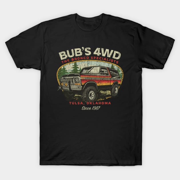 Bub’s 4WD Tulsa 1987 T-Shirt by JCD666